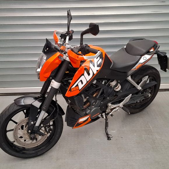 KTM 125 Duke der Fahrschule Haase